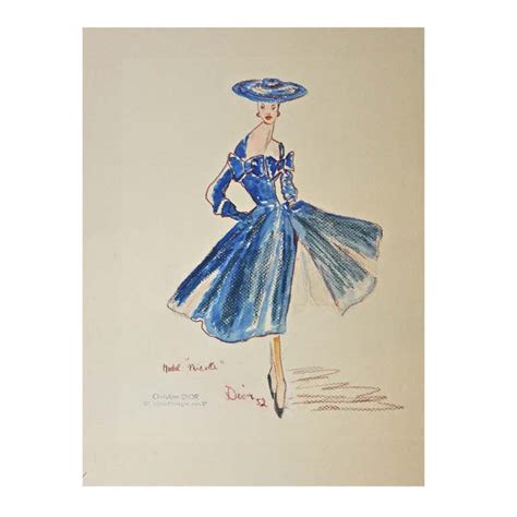 christian dior sketch|christian dior original sketches.